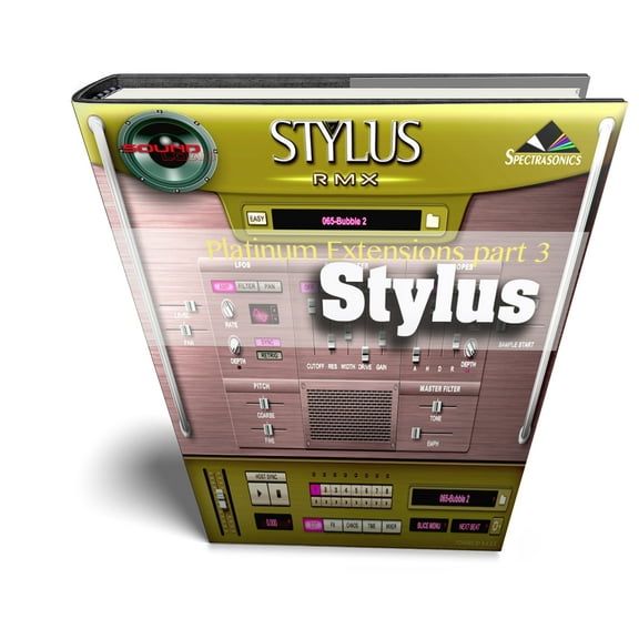 STYLUS RMX Platinum Extension part 3 - 10 Large Essentials Over 4GB REX format samples studio Libraries
