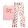 thumbnail image 2 of Andree Joan Womens Pajama Set - 2 Piece Short Sleeve Pajama Top and Pajama Pants for Women, 2 of 7