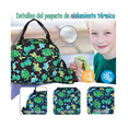 thumbnail image 4 of Mochila Niños 3piezas Con Lonchera Y Lapicera estampado Lab.G  Negro y Verde, 4 of 4