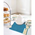 thumbnail image 4 of Blue Daisy Vase Kitchen Dish Towels for Drying Dishes Set of 2, Spring Floral Modern Art Waffle Weave Microfiber Hand Tea Bathroom Towels Quick Dry & Absorbent Towel 12x12, 4 of 7
