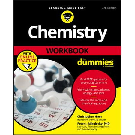 Chemistry Workbook for Dummies (Best High School Chemistry Textbook)