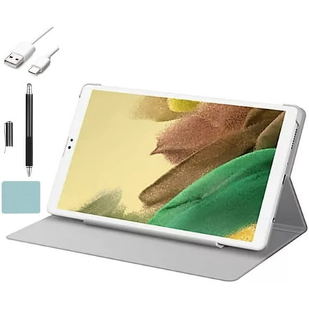 Samsung Galaxy Tab A7 Lite 8.7-inch (1340x800) WiFi Tablet Bundle, 3GB RAM, 32GB Storage, Silver with Mazepoly Accessories