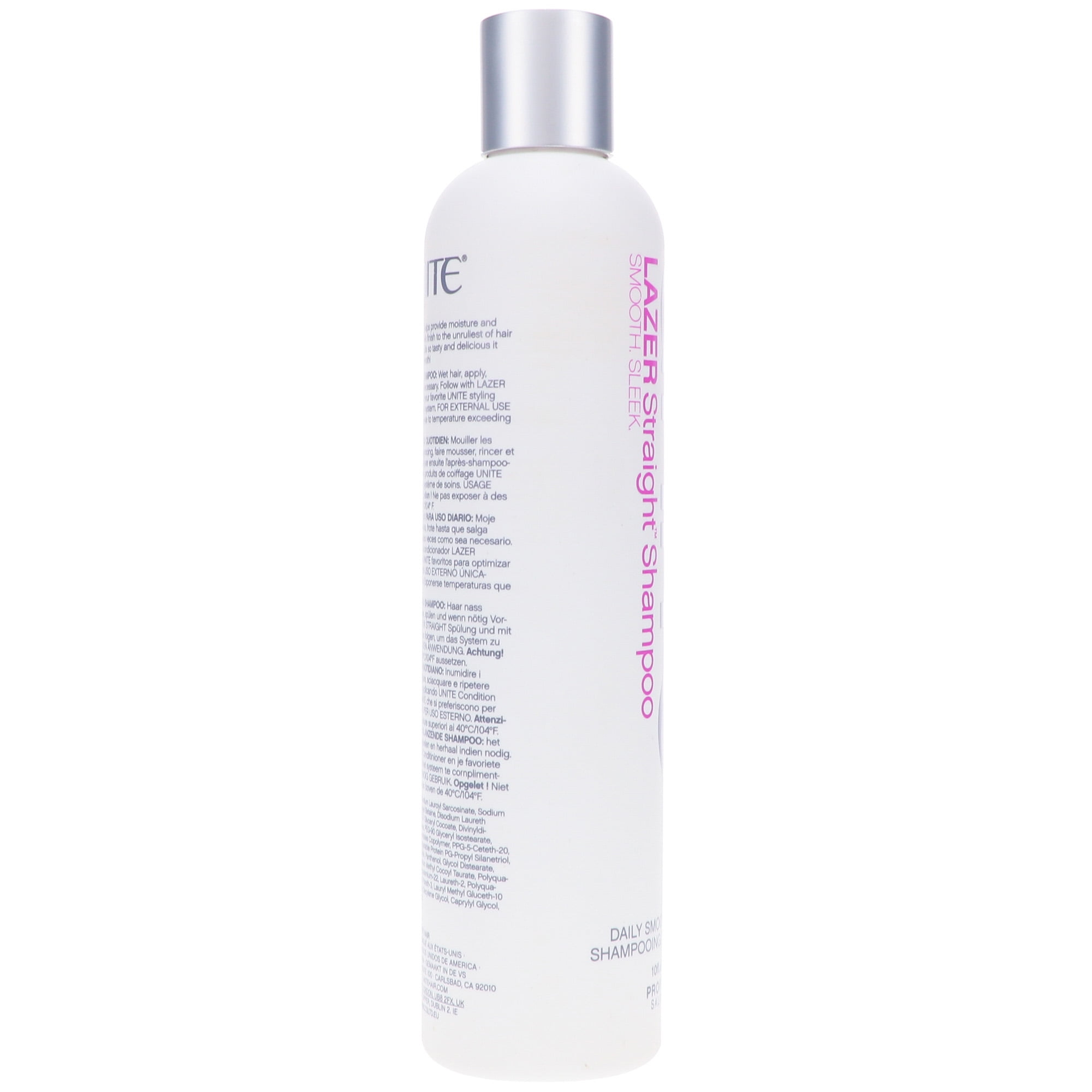 UNITE Lazer Straightening Shampoo 10 oz for Dry, Damaged