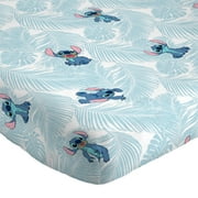 Lilo & Stitch Blue Floral Fun Bed Sheet Set