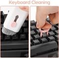 thumbnail image 4 of 7-in-1 Electronic Cleaner Kit for Airpods Laptop Cleaner, Keyboard Cleaner Kit, Portable Cleaning Kit with Cleaning Pen Brush for iPhone iPad MacBook Screen/Keyboard/Headphones, 4 of 11