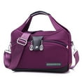 thumbnail image 2 of Oxford Messenger Bags Waterproof Anti-Theft Female Shoulder Handbag (Pink), 2 of 10