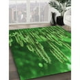 thumbnail image 3 of Ahgly Company Machine Washable Indoor Rectangle Transitional Deep Emerald Green Area Rugs, 7' x 9', 3 of 7