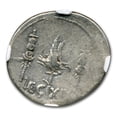 thumbnail image 2 of Roman Silver Denarius Marc Antony Legion XIX (30 BC) Fine NGC, 2 of 3