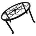 thumbnail image 6 of KAKOWELY Flower Pot Holder Rack Iron Flower Pot Holder Black 1Pack 10.02x10.02in, 6 of 8