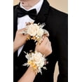 thumbnail image 2 of Set de flores artificiales Serwalin, ramillete de champán, 2 unidades, 16 cm, 2 of 9