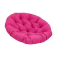 thumbnail image 1 of Almohada de cojín de silla redonda almohada cómoda silla colgante de mascotas versátil Rosa rojo, 1 of 8
