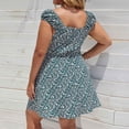 thumbnail image 3 of Vestido de Manga Corta para las Mujeres Vestido de Verano de Primavera Impreso, Vestido de Verano para las Mujeres, 3 of 6