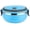 Blue, variant on Lunch Box - Single Layer Stainless Steel Thermal Food Container, Spill-Resistant Design, Leakproof Insulated Lunch Tote with Portable Handle for Office Commute, Travel & Outdoor Dining