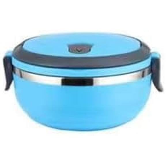 Lunch Box - Single Layer Stainless Steel Thermal Food Container, Spill-Resistant Design, Leakproof Insulated Lunch Tote with Portable Handle for Office Commute, Travel & Outdoor Dining