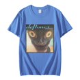 thumbnail image 1 of Camiseta de algodón para hombre y mujer, camisa informal de manga corta con diseño de gato y piel de Deftones, estilo Hip Hop, Harajuku, Verano xuanjing  unisex, 1 of 2
