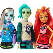 Monster High Ghoul Spirit Doll 6-Pack, Sport Theme, Collectible Set with Draculaura & 5 Other Dolls