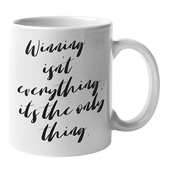 Enneagram Type 3 - Coffee and Tea Gift Mug: Winning isn't everything, it's the only thing. (11oz)