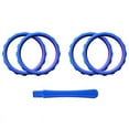 thumbnail image 3 of eXtremeRate Chameleon Purple Blue Accent Rings for eXtremeRate ASR Version Shell for Xbox Series X/S, 3 of 9
