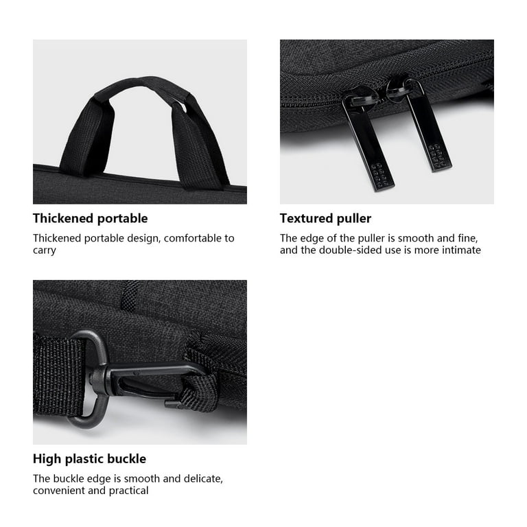 14.1 15.6 Inch Laptop Bag Expandable Computer Bag Laptop Briefcase Men Women Laptop Shoulder Bag Work Bag Business Travel Office Walmart
