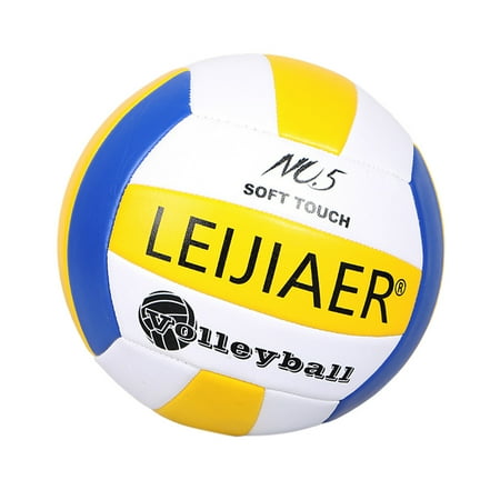MIARHB Official Size 5 Volleyball Training Racing Competition Beach Soft Ball Team Game