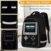 Inadays School Backpack Bookbag 3 Set Elementary Middle School Age 6-18 Boyish Gamer Backpack
