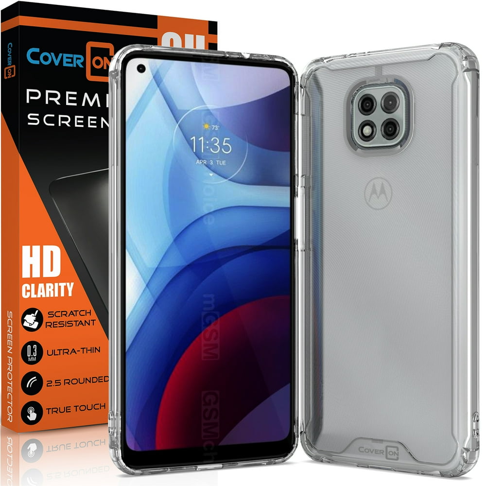 CoverON For Motorola Moto G Power 2021 Case and Screen Protector