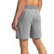 thumbnail image 4 of pstuiky Pantalones cortos cargo para hombre, Pantalones cortos casuales holgados de color liso con cremallera, bolsillo, cordón y cintura elástica para hombre Pantalones cortos cargo, 4 of 8
