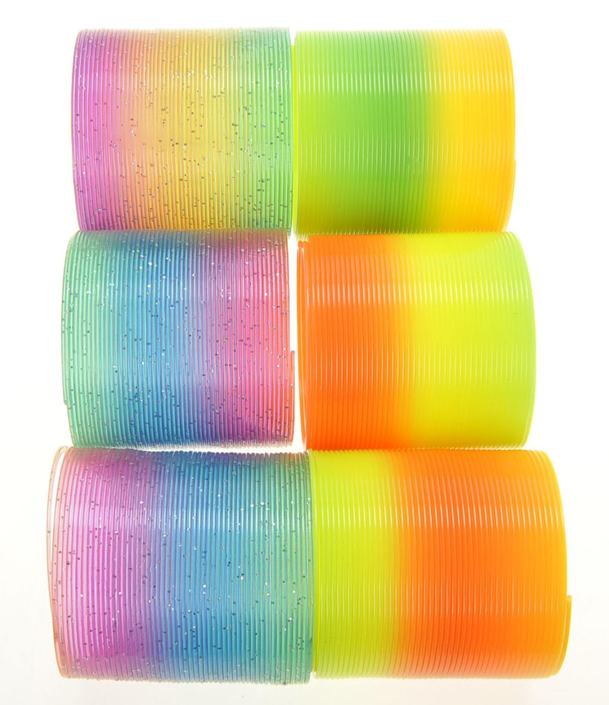 TechWonder 2.5" Magic Rainbow Springs Assorted Colors 1 Dozen