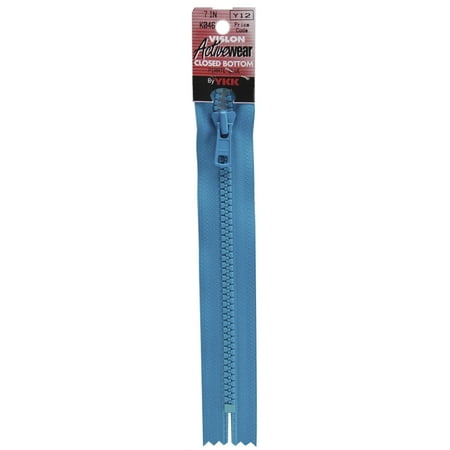 Vislon Sport Closed Bottom Zipper 7"-Pirate Blue