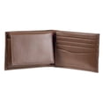 thumbnail image 4 of Billetera de piel Tommy Hilfiger Hombre Pliegue fino Canela claro, 4 of 8
