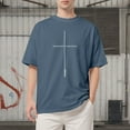 thumbnail image 2 of SLdy Christian Shirts for Men Oversized Tshirts for Men God Faith Religious Tshirt, Navy XXL, 2 of 7