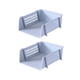 thumbnail image 4 of Organizador de escritorio Contenedores Caja de almacenamiento de escritorio Organizador de maquillaje Papelería Gris, 4 of 9