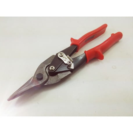 Tin Snips 10" Cutting aviation metal sheet shears straight cut scissors 