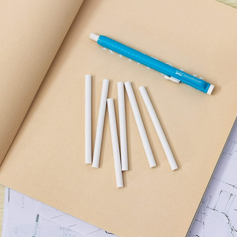 Mr. Pen- Pencil Eraser, 8 Pack, White Erasers, Erasers for Artists