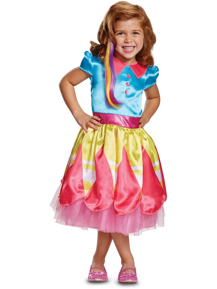 Disguise Costumes Girl's Sunny Day Dress Classic Costume Toddler 3-4T ...