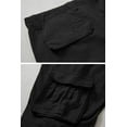 thumbnail image 5 of TRGPSG Women's Casual Cargo Shorts with 6 Pockets Summer Shorts,Black 12, 5 of 6