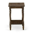 thumbnail image 2 of East West Furniture Bedford Wood End Table with Open Storage in Jacobean Brown, 2 of 3