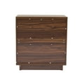 thumbnail image 7 of UIXE 2-Door Rattan Storage Cabinet Accent Furniture Cupboard Sideboard Cabinets up to 30.2" for Dining Room Hallway, Espresso, 7 of 7