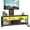Gray, variant on Uforic TV Stand Mount with Power Outlet, LED Entertainment Center for TVs up to 70 inches, Black