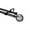 Black, variant on Crate 0.81 in. Double Curtain Rod, 120-170 in. - Antique Brass