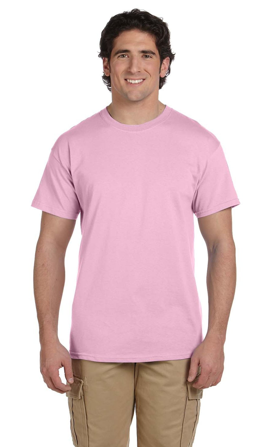 T-Shirt 3XL Gildan Ultra Cotton Ladies 6 oz SAFETY PINK