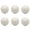 White, variant on HDJNal Set of 6,White Ball Shape Ceramic Knobs with Screws - 33mm Diameter - Round Vintage Pull Handles for Home & Office Furniture - Kitchen Cabinet, Drawers & Cupboard Doors