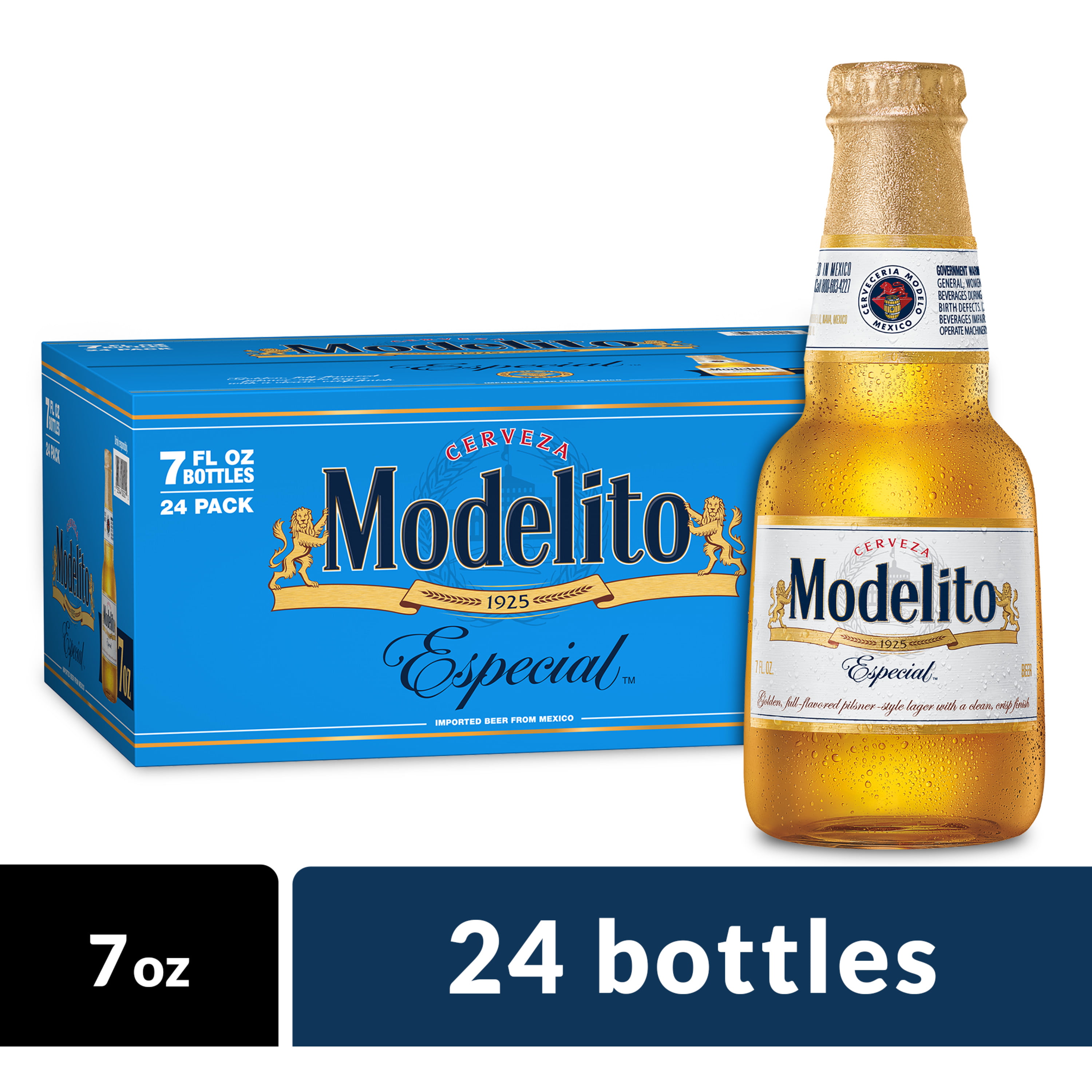 How much is a 24 pack of modelo at costco Modelo Especial Modelito Mexican Lager Beer 24 Pk 7 Fl Oz Bottles 4 4 Abv Walmart Com Walmart Com