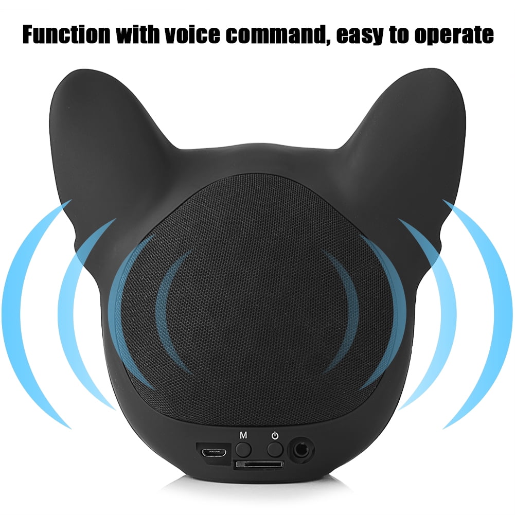 Ejoyous Portable Dog Shaped Stereo Sound Music Player Bluetooth