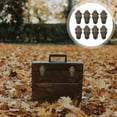 thumbnail image 6 of LOLIPPYY 8Pcs Iron Toggle Hasp Latch for Tool Box and Wooden Box Decorative Hasp 3.73X2.04X0.59in, 6 of 8