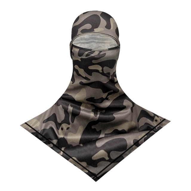 Sun Protective Scarf Breathable Mesh Print Head Wrap For Women Men Outdoor Daily Use Lightweight Comfortable