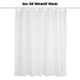 thumbnail image 3 of Injueey Cortina de baño blanca con separación seca y húmeda - Cortinas de baño limpias y secas impermeables Juegos de accesorios de baño blanco 150*180cm, 3 of 6