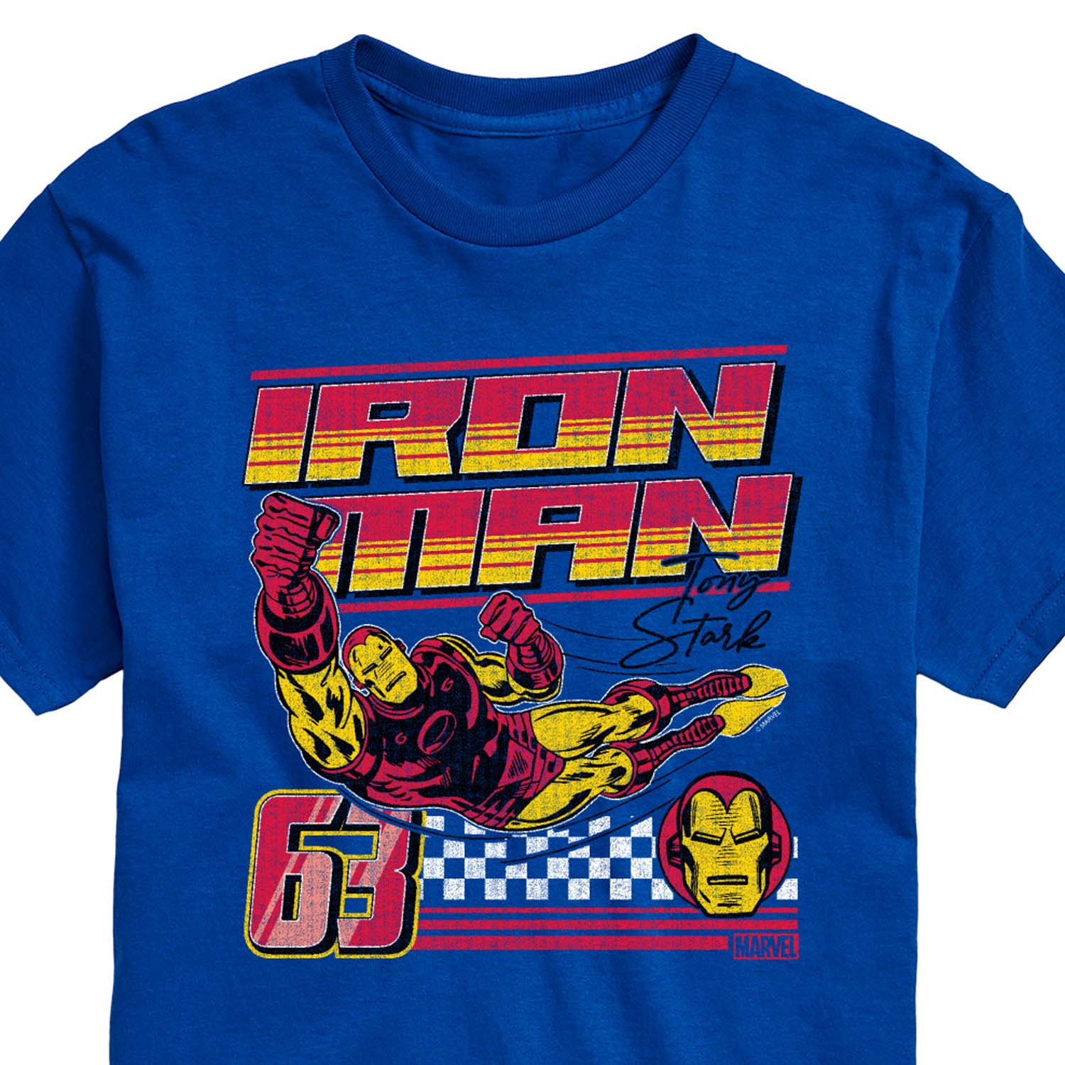 Marvel Iron Man - Racing - Men's Short Sleeve Graphic T-Shirt