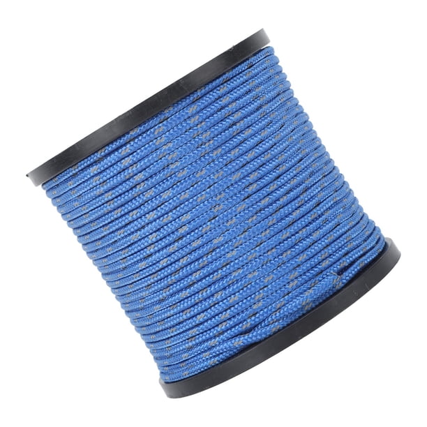 Cuerda Paracord Reflectante 50m/164ft Cuerda Paracaídas de Poliéster Ligero para Camping Cuerda Táctica de Supervivencia Cuerda de Asistencia para Pesca para Camping Hamaca ANGGREK Otros