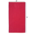 thumbnail image 1 of Mainstays Solid Reversible Beach Towel, Pink/Orange, 1 Piece, 36" x 72", 1 of 7